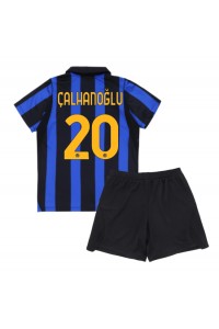 Inter Milan Hakan Calhanoglu #20 Babyklær Hjemme Fotballdrakt til barn 2026-27 Korte ermer (+ Korte bukser)